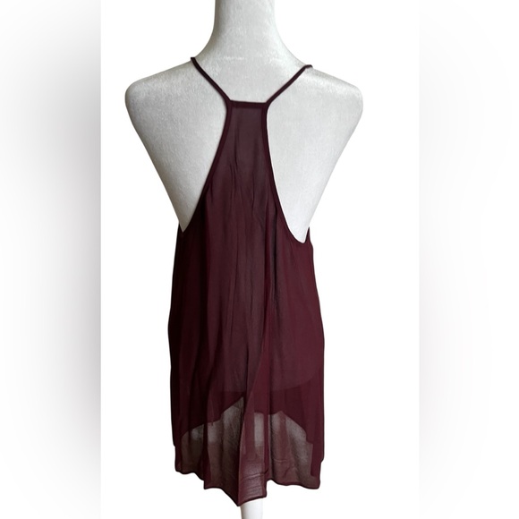 IRO Wine Red Long Sleeve Bell maxi dress - Picture 6 of 14